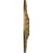 Ekena Millwork Vaduz Ceiling Medallion (Fits Canopies up to 3 1/2"), 23 1/2"OD x 3 1/2"ID x 2 1/8"P, Pale Gold CM23VAPAS - alternate 2